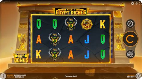 Jogue Mighty Egypt Riches online